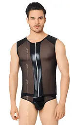 Комплект білизни для чоловіків Softline Shirt and Shorts 4606, XL (чорний)