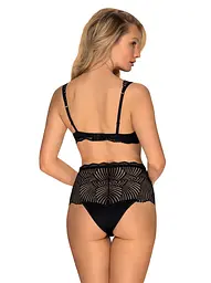 Комплект білизни Obsessive Klarita L/XL чорний - мініатюра 2