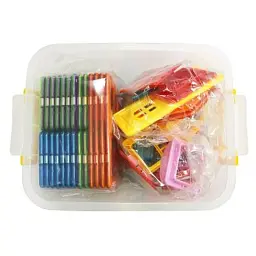 Конструктор Магнікон 84 деталі Plastic box (МK-84) - мініатюра 6