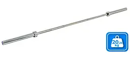 Гриф олімпійський прямий Thunder 220/50 (SG-O-220/50) - мініатюра 2