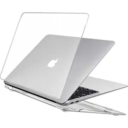 Пластикова накладка (верх та низ) HardShell Crystal Case для Apple MacBook Neo 13'' A3404 2026 Transparent [169154] - мініатюра 3