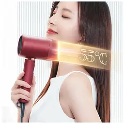 Фен Xiaomi ShowSee Electric Hair Dryer Red A11-R - мініатюра 8