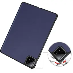 Чохол-книжка BeCover Smart Case для Xiaomi Pad 6S Pro 12.4" Deep Blue (711084) - мініатюра 5