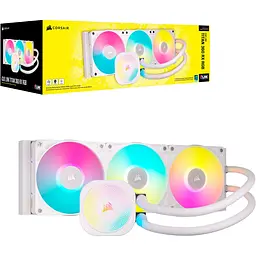 Система водяного охолодження Corsair iCUE Link Titan 360 RX RGB White (CW-9061021-WW) UA [143837] - мініатюра 5