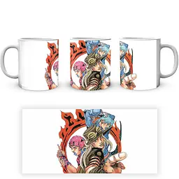 Кухоль GeekLand JoJo's Bizarre Adventure Неймовірні пригоди ДжоДжо:Гонка сталева куля JJSBR 17 330 мл білий - мініатюра 4
