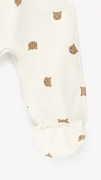 Повзуни на стрейч поясі Baby Life 3-04 68 см Білий shop (2000999465789) - мініатюра 3