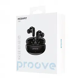 Бездротові навушники Proove MoshPit TWS чорний матовий (49208 black matte) - мініатюра 2
