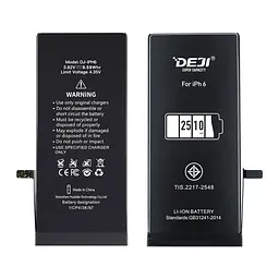 Посилена батарея для Apple iPhone 6 (DEJI) 2510 mAh