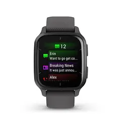 Смарт-годинник Garmin Venu Sq 2 Slate Aluminum Bezel with Shadow Gray Case and Silicone Band (010-02701-00/10) - мініатюра 4