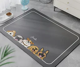 Літня охолодна підстилка для собак Derby Ice Silk Summer Pet Cooling Mat Dogs Smile 65х90 см - мініатюра 2