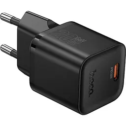 Мережевий зарядний пристрій Hoco N64 Ingenious Black (6942007655101) [170766]
