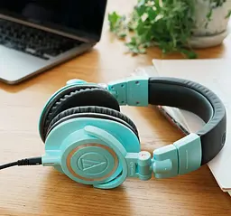 Навушники накладні Audio-Technica ATH-M50x Ice Blue ATH-M50x - мініатюра 10