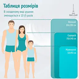Набір рушників Love You Sport мікрофібра 50х90 см, 70х140 см світло-бузковий (60112) - мініатюра 6