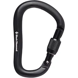 Карабін Black Diamond RockLock Screwgate Чорний (1033-BD 210256.0002)