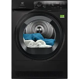 Electrolux Сушильна машина тепловий насос, 9кг, A+++, 64см, дисплей, інвертор, сріблястий темний
