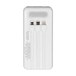 Повербанк 20000mAh Power Bank Kraft KPB-2120FCL White 22.5W QC3.0 LED-ліхтар (43-00053) - мініатюра 4