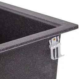 Кухонна мийка Lidz 460x515/200 GRF-13 (LIDZGRF13460515200), Графіт - мініатюра 6