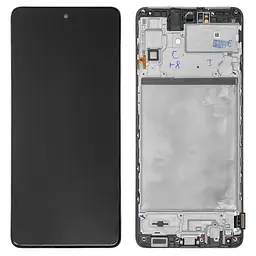Дисплей Samsung M515 Galaxy M51, чорний, з рамкою, Original (PRC)