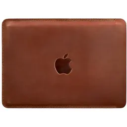 Шкіряний чохол BlankNote для MacBook 15-16 Світло-коричневий