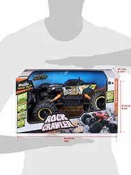 Машинка іграшкова на радіокеруванні Maisto Tech Rock Crawler чорна (82746 black) - мініатюра 18