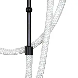 Люстра стельова LED Levistella 7813132-3 BK, 27W, 4000K, чорний, сучасний стиль для вітальні - мініатюра 2