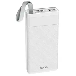 Зовнішній акумулятор Hoco Powerful desk lamp power bank 30000mAh J73 білий