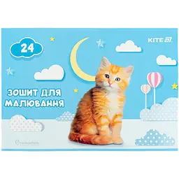 Зошит  для малювання Kite 24 аркуша скоба софт тач (R25-242)