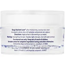 Зволожувальний крем для обличчя Obagi Hydrate Luxe 48 г (362032070209) - мініатюра 4