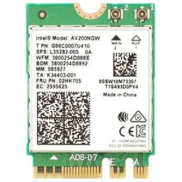 WiFi Модуль Mini PCI-e (M.2 2230) Intel AX200 Б/В