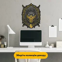 Пазл деревяний Мортал Комбат Скорпіон, А3, Картонна коробка 200 елементів - мініатюра 6