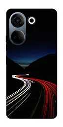 Чохол Demsky Червоно-біла дорога для Tecno Camon 20 Pro (CK7n)