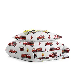 Дитяча постільна білизна в ліжечко FIRE TRUCK COSAS (4822080905275)