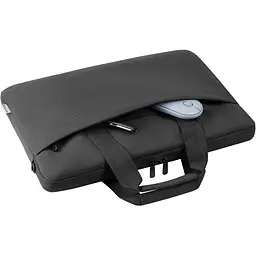 Сумка для ноутбука 15.6'' Defender Shieldy з кишенею, чорна - мініатюра 4