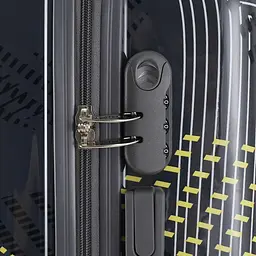 Валіза велика Semi Line 28 дюймів (L) Polycarbonate/ABS-Plastic Black Pattern (T5651-3) - мініатюра 7
