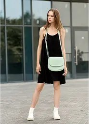 Сумка кросбоді Sambag Rose BZN м'ята 20 х 24 х 7 см (94000014) - мініатюра 2