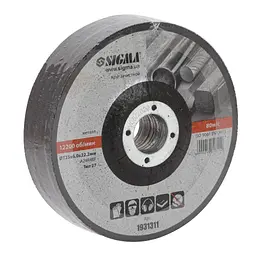 Круг зачистний Sigma по металу 125x6.0x22.2мм, 12200об/хв (1931311) - мініатюра 4