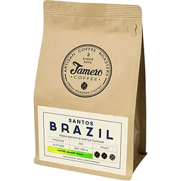 Кава в зернах Jamero Brazil Santos 225 г - мініатюра 2