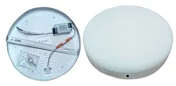 Панель LED (без рамок) накладні Lumano NOVUS-36W 4000K коло IP 20 (d220 мм) (18766)