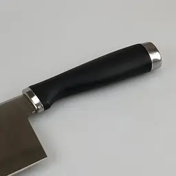 Тесак сокира сікач кухонний для обробки рубки м'яса кісток з нержавіючої сталі Xiang Xing 29.5x7 см, Yu Xin Чорний 85777 - мініатюра 4