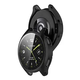 Захисний чохол Tamister для смартгодинника Xiaomi Watch 2 з плівкою чорний - мініатюра 6