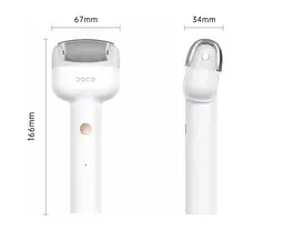 Пемза роликова електрична Doco F002 Callus Remover White - мініатюра 2