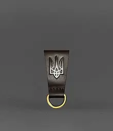 Шкіряний тренчик на пояс з тризубом - мініатюра 2