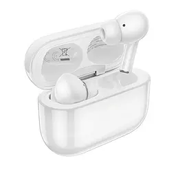 Бездротові навушники TWS BOROFONE BW84 Dream Bluetooth 5.4 з мікрофоном LED індикатор білі