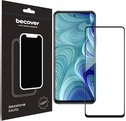 Скло захисне BeCover Infinix Hot 40i (X6528B) Black (710483) - мініатюра 1
