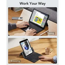 Чохол-клавіатура ESR Ascend Keyboard Case US Layout-Black для iPad Pro 13" (2024) (6B0200101) - мініатюра 3