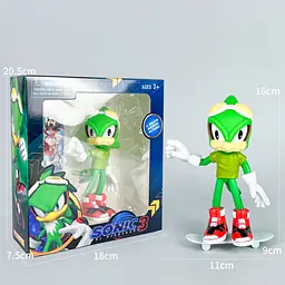 Колекційна ігрова фігурка яструб Джет у коробці — Sonic The Hedgehog 3 (16 см) - мініатюра 2