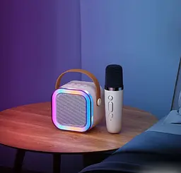 Дитячий набір Караоке Бездротовий мікрофон + Колонка Bluetooth - мініатюра 5