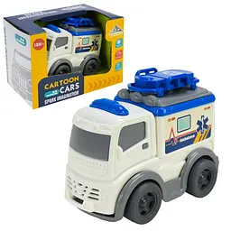 Інерційна іграшкова машина швидкої допомоги Cartoon Cars (933-506B)