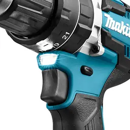 Шурупокрут-дриль акумуляторний Makita DHP484RTE (54 Нм, 1.5-13 мм, BL, LXT) - мініатюра 7