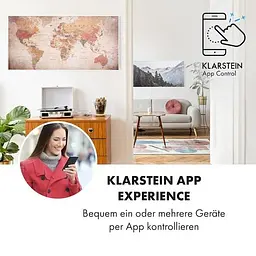 Інфрачервоний обігрівач Klarstein Wonderwall Air Art Smart (10035128) - мініатюра 2